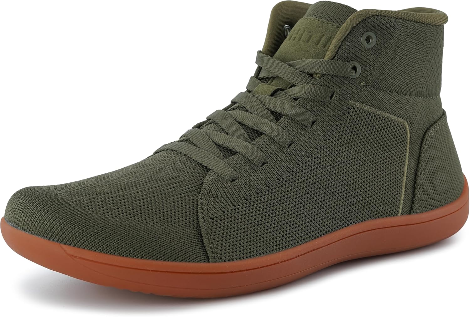 WHITIN Men's High Top Minimalist Barefoot Shoes for Comfort