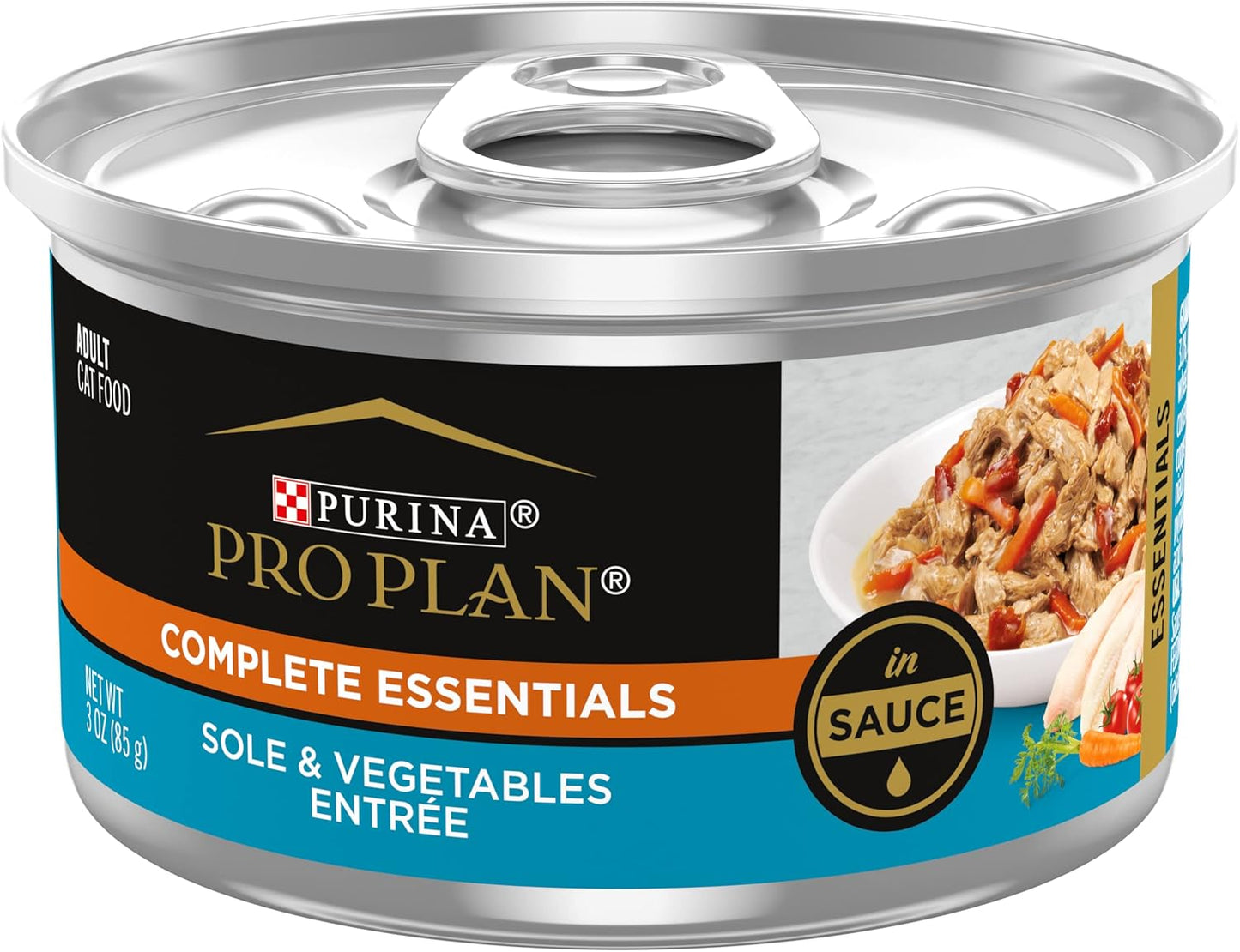Purina Pro Plan High Protein Wet Cat Food in Sauce - 24 Pack