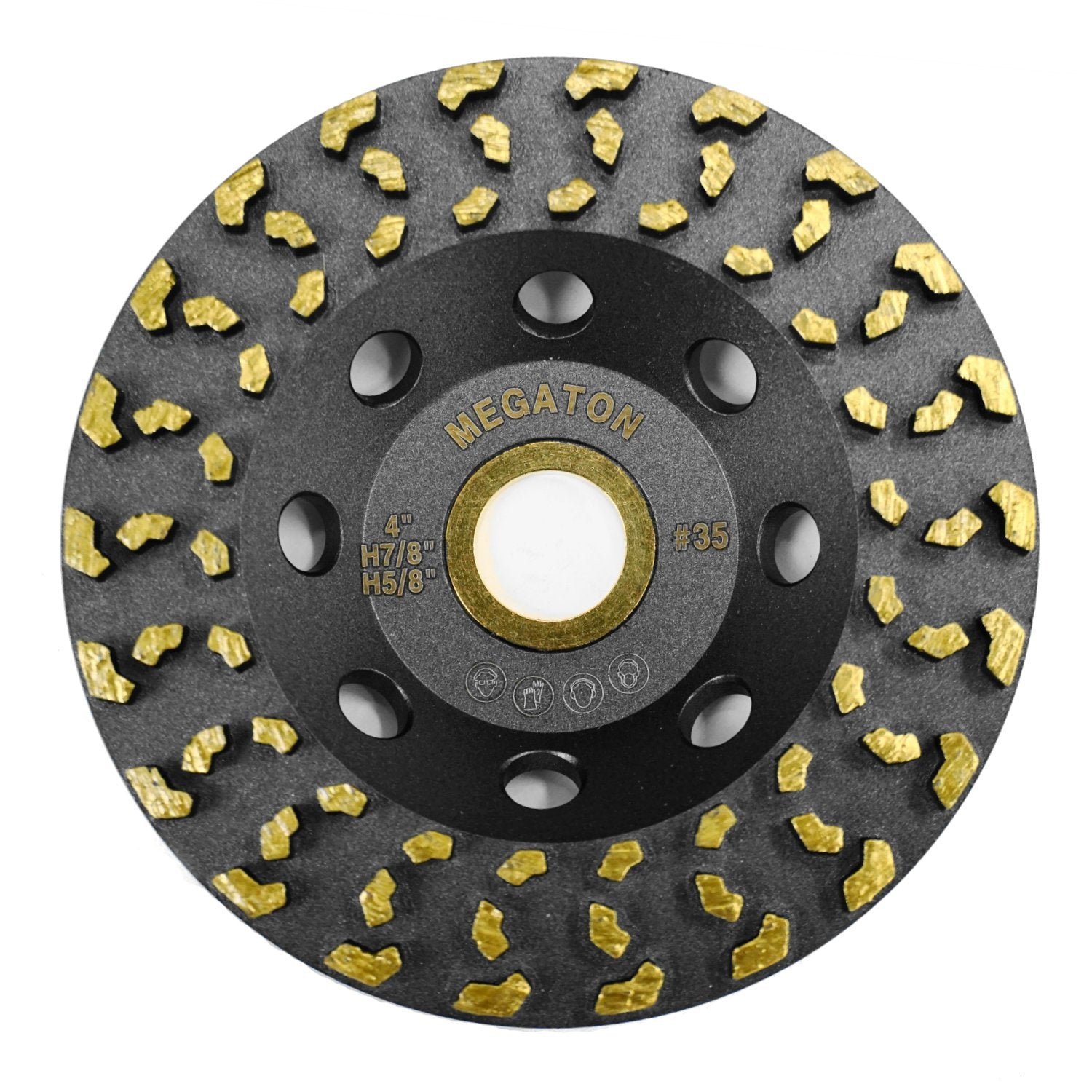 Megatron 4in Diamond Cup Grinding Disc for Concrete & Coating
