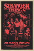 Stranger Things Season 5 Blonde Framed Wall Poster 34L x 22.4W