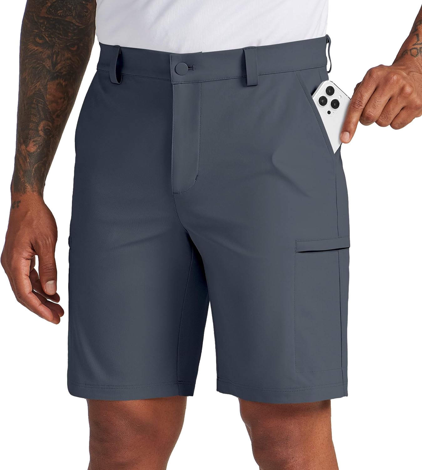Willit Men's Golf Shorts Quick Dry Athletic Casual Cargo Style