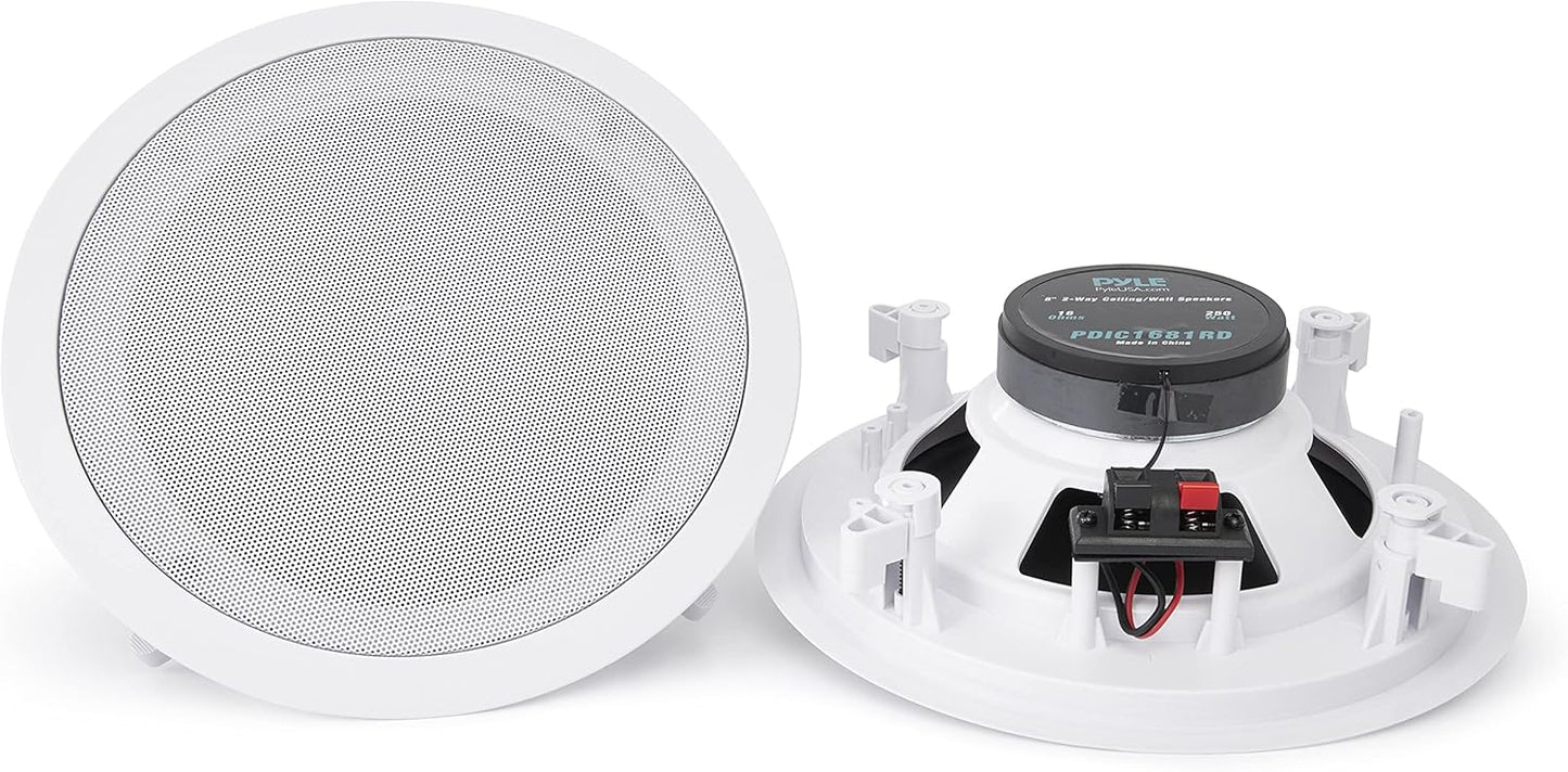 Pyle Flush Mount In-wall In-ceiling 2-Way Speaker System Review