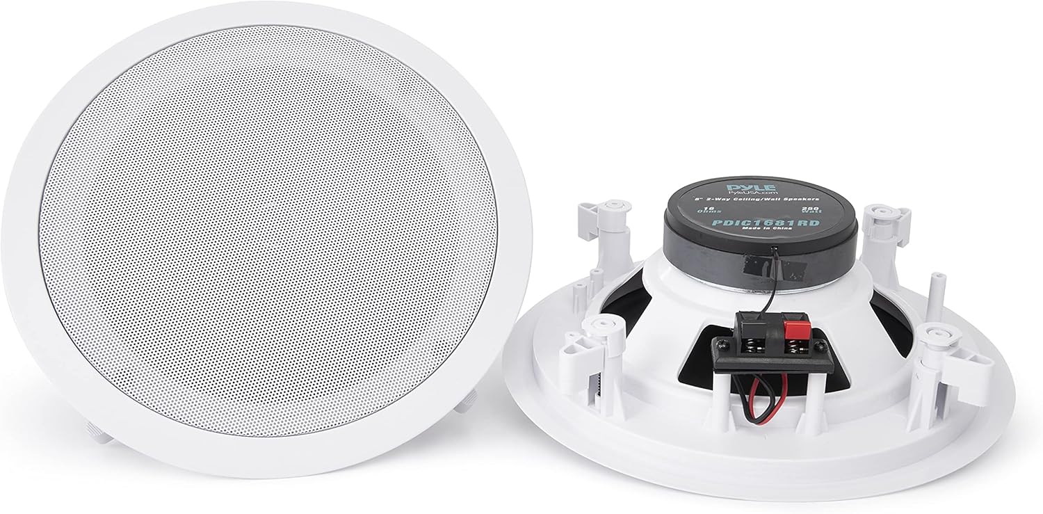Pyle Flush Mount In-wall In-ceiling 2-Way Speaker System Review