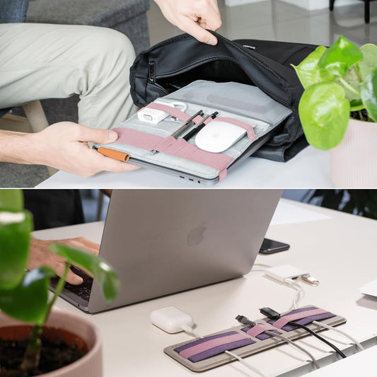 Beblau Pink Tech Organizers: Travel in Style!