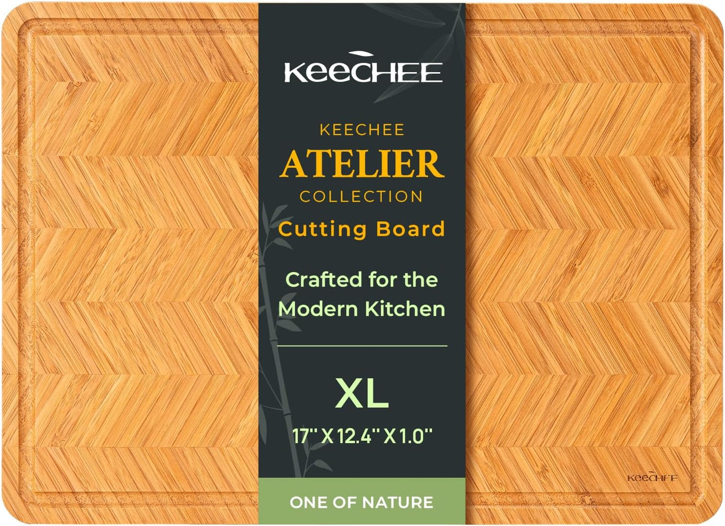 Atelier Collection Bamboo Cutting Board for Kitchen Use