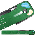 Portable 9ft Golf Putting Mat with Hazards - Ascent