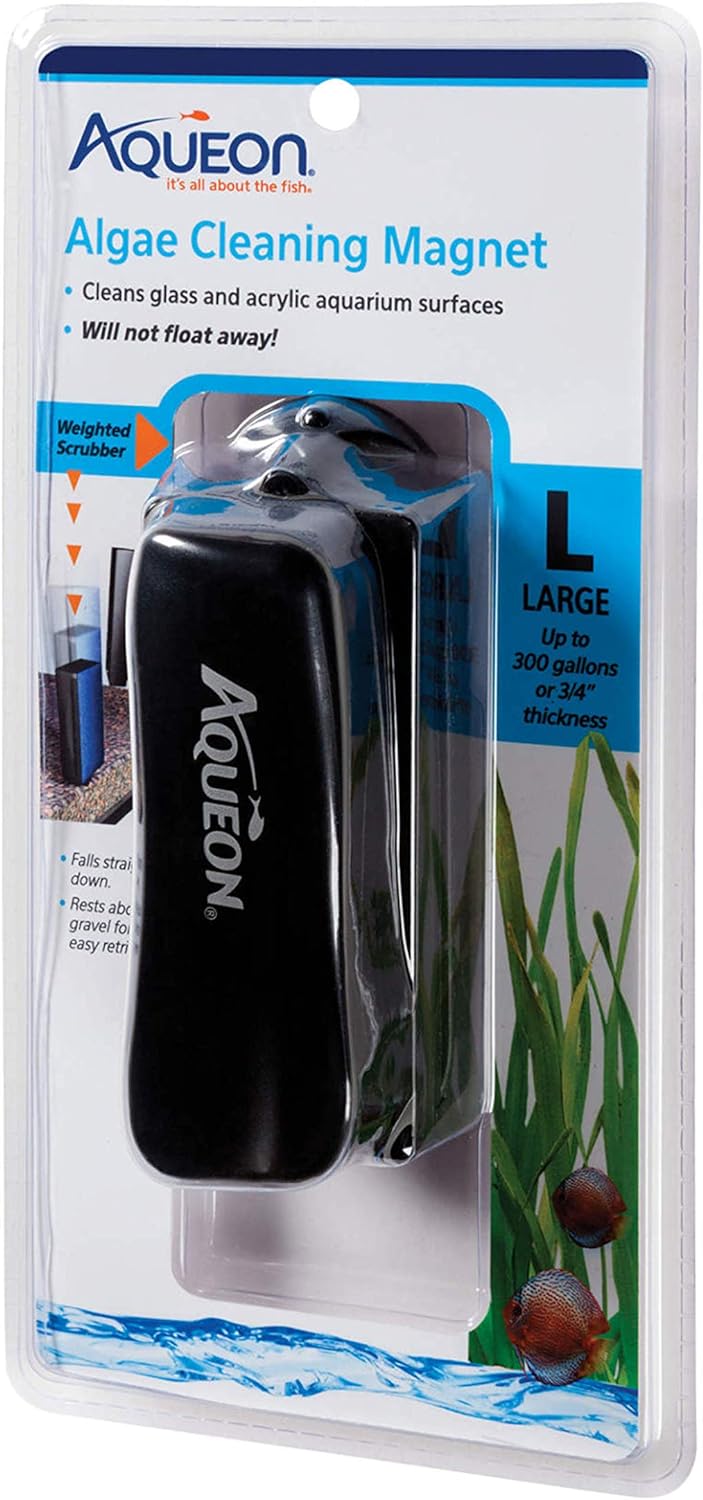 Aqueon Aquarium Algae Scraper for Easy Fish Tank Cleaning