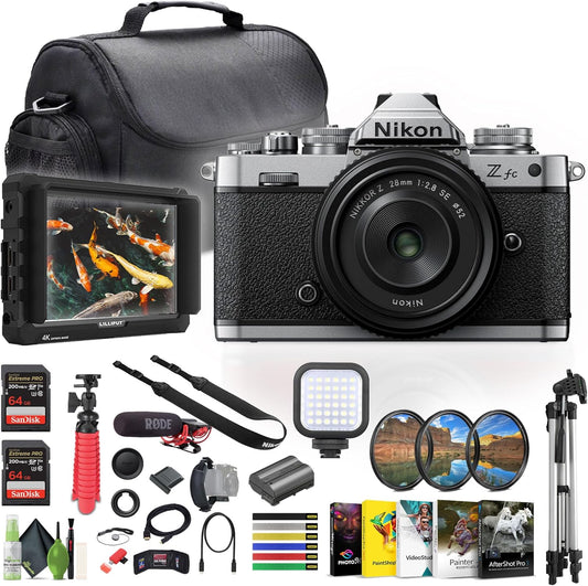 Nikon Z fc Mirrorless Camera Bundle + Lilliput HD Monitor & RODE Mic