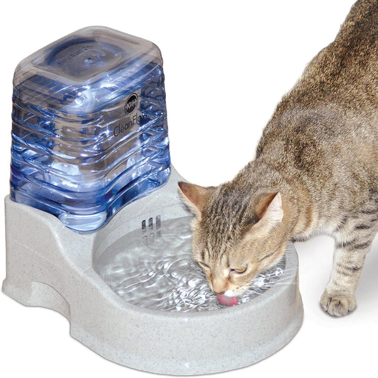 Filtered Water Bowl for Cats - CleanFlow Technology