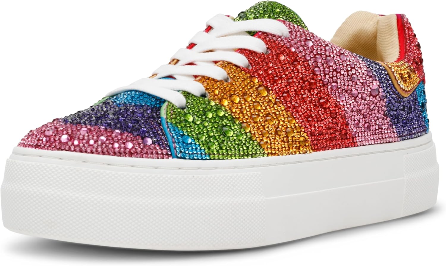 Betsey Johnson Women's Sidny Sneaker with Rhinestone Style