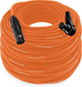 Balanced XLR Cable Male to Right Angle Female - 200 ft Orange