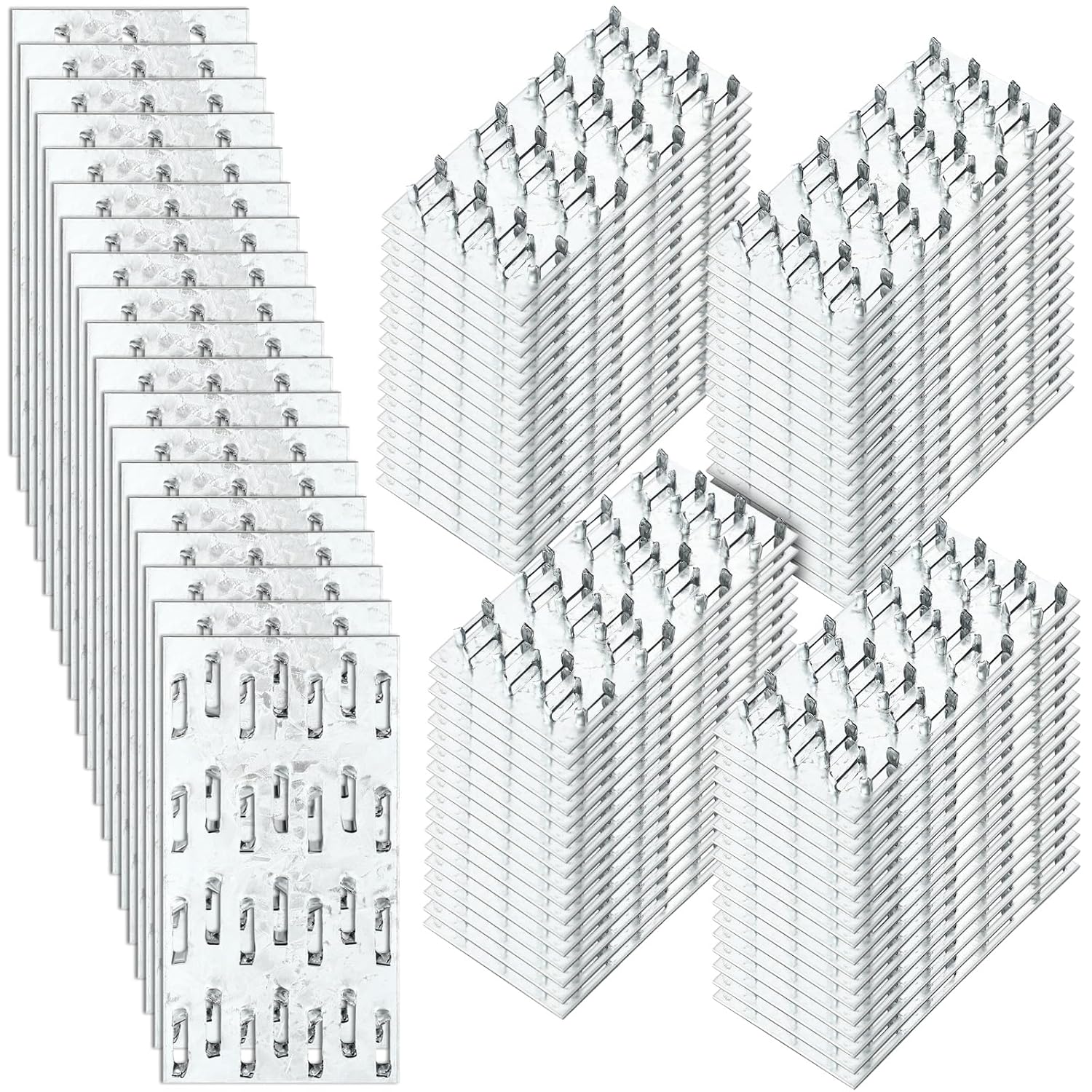 Truss Mending Plates for Strong Wood Connections - 100 Pcs