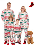 Matching Family Christmas Pajama Sets with Socks - Cozy (Style 5994)
