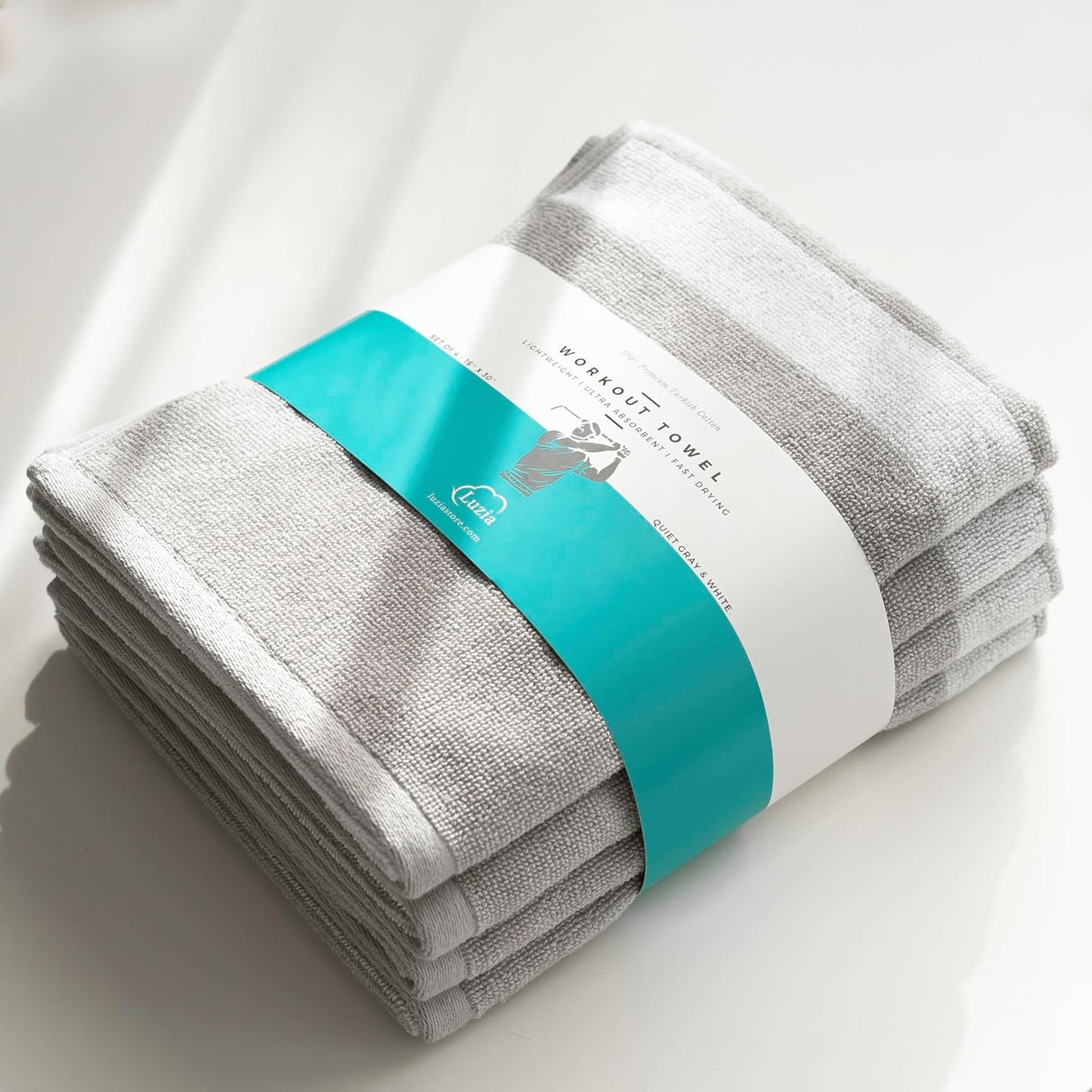 Luzia Premium Workout Towels - Super Absorbent & Lightweight