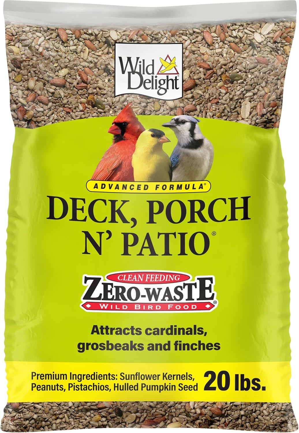 Wild Delight Deck, Porch N' Patio No Waste Bird Food Review