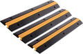 Rubber Cable Ramp 3 Pack 1 Channel 39.37in - Heavy Duty Cable