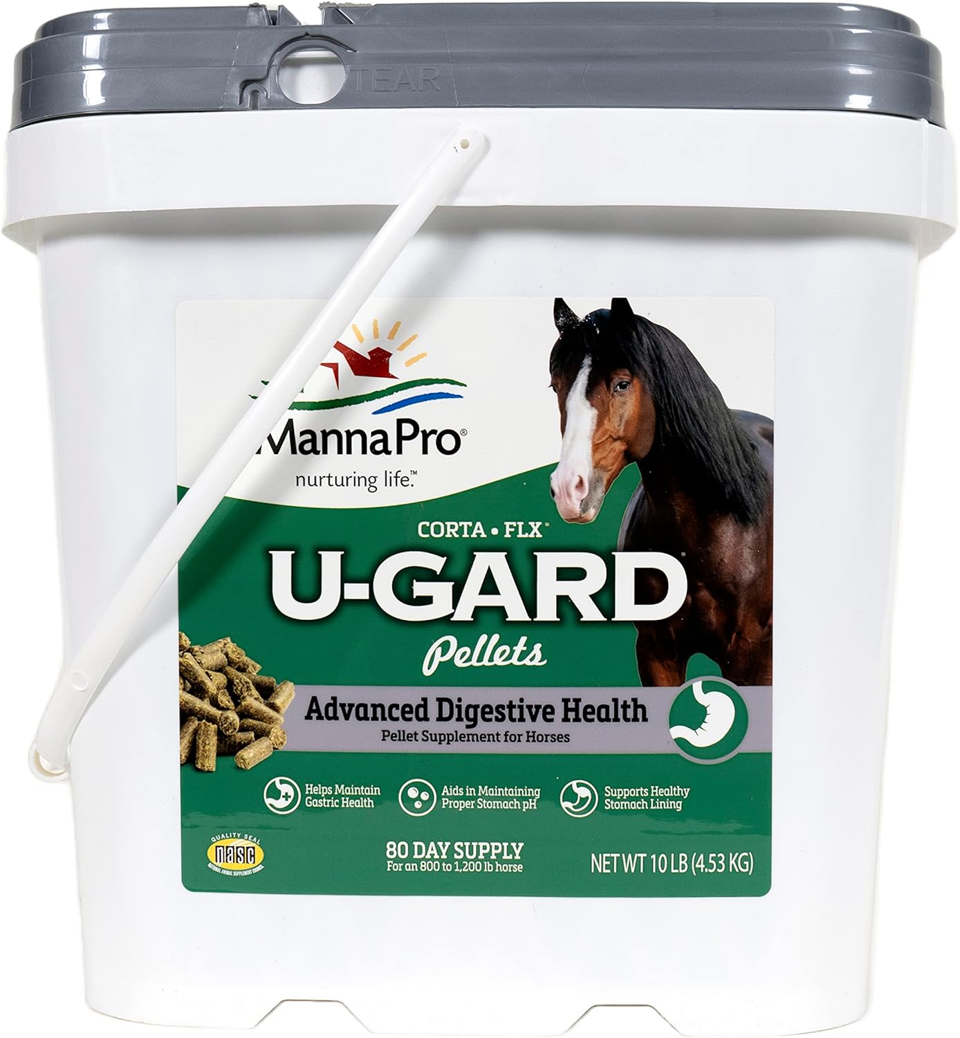 Corta-Flx U-Gard Pellets for Equine Digestive Health Support