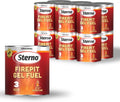 Sterno Firepit Gel Fuel - 3 Hours of Smokeless Ambiance