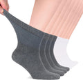 Diabetic Socks for Men Rayon Bamboo Ankle Socks, Extra-Wide Pack
