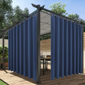 HolidayIdeas Extra Wide Outdoor Curtains for Patio Privacy & Light
