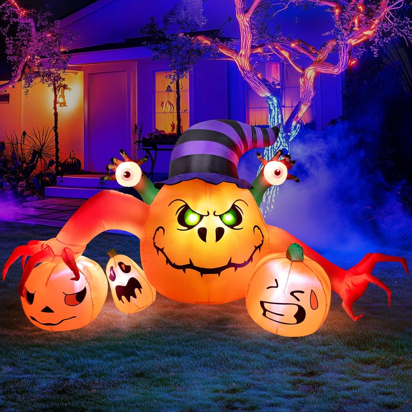 8FT Long Halloween Inflatable Decorations for Spooky Fun