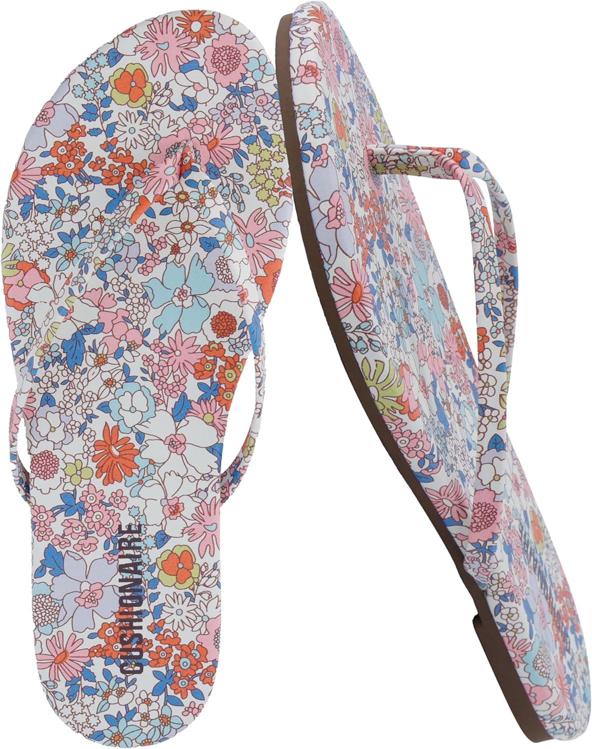 CUSHIONAIRE Cruise Flip Flops for Women - Stylish Summer Sandals