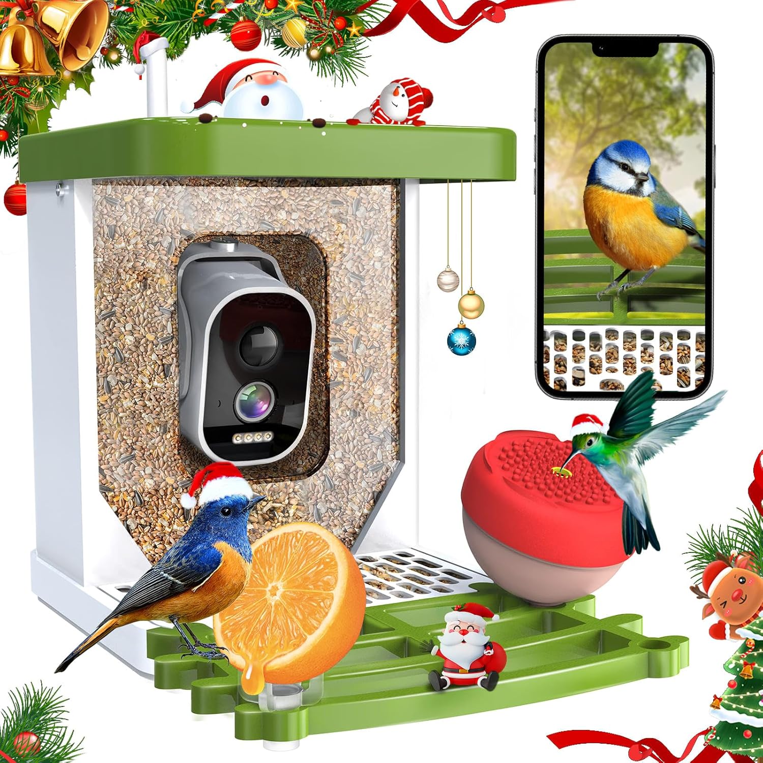 Capture Birds in HD with AI: VXTUYO Smart Feeder