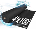 Landscape Fabric 4x100 ft NonWoven 8 OZ Geotextile - Heavy Duty