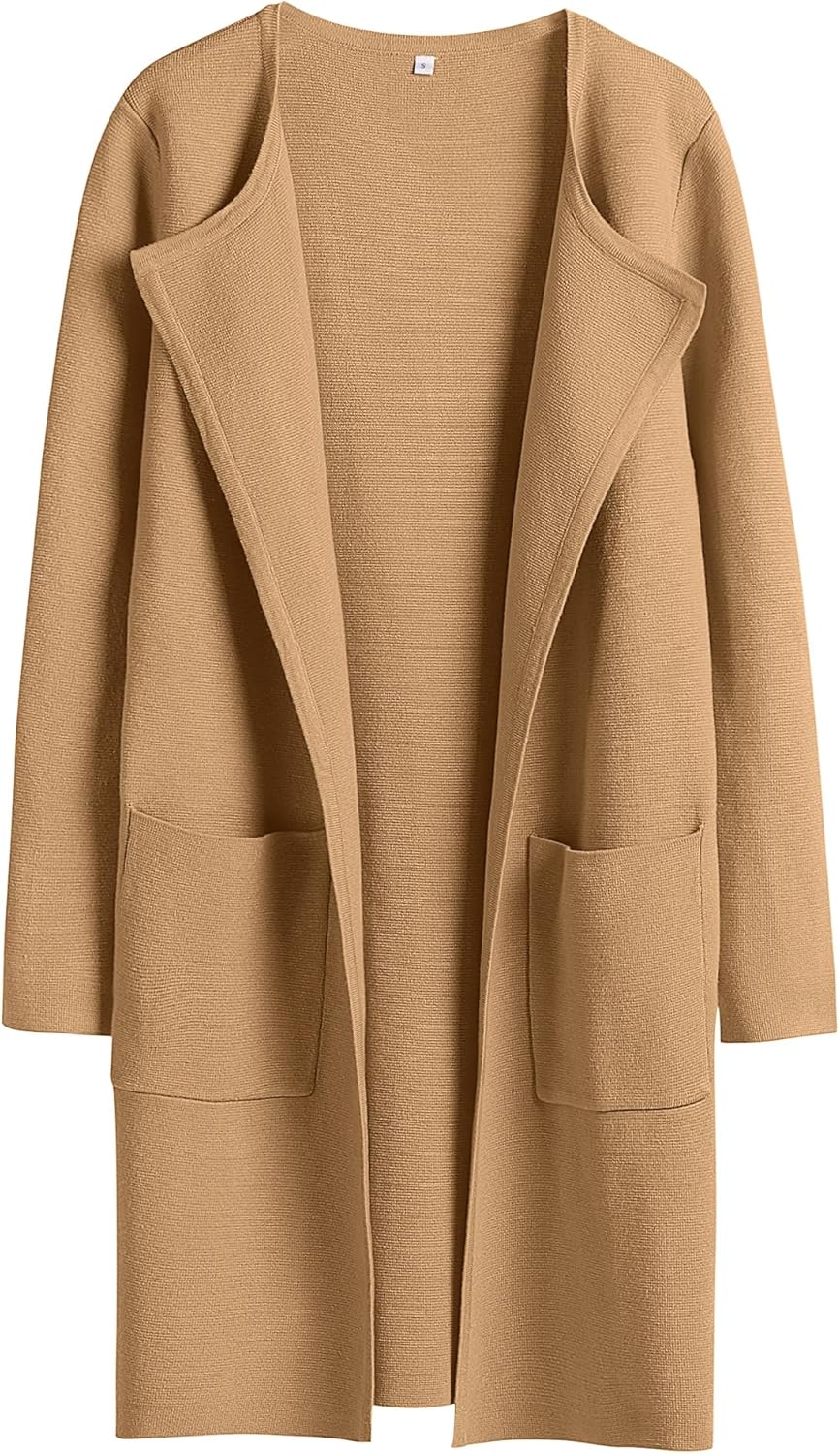 Stylish ANRABESS Womens Cardigan Sweater for Fall Outfits