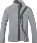MAGCOMSEN Women's Fleece Jacket Zip Up Coat - Lightweight (Style P6GX)