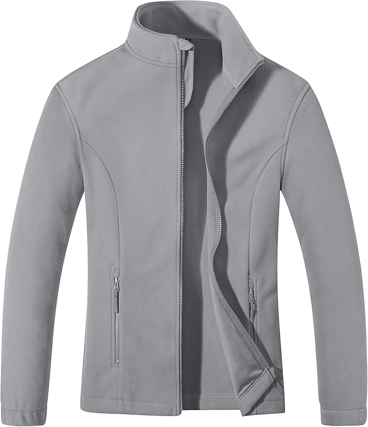 MAGCOMSEN Women's Fleece Jacket for Winter Warmth and Comfort