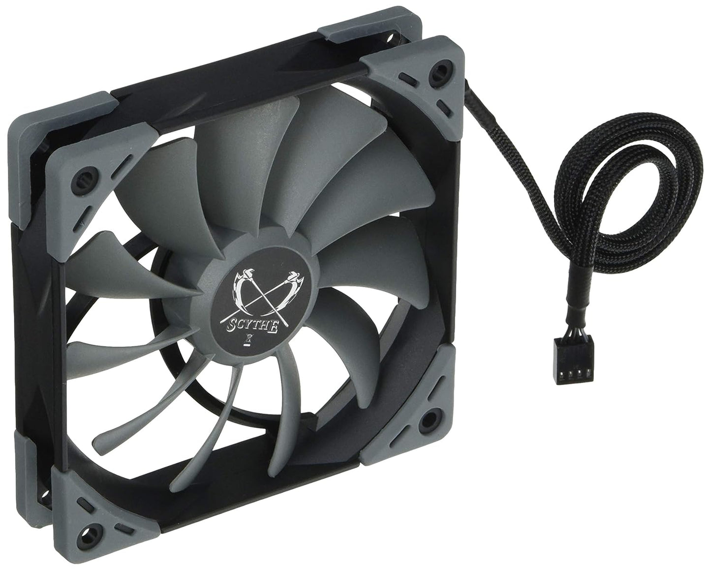 High Density Sealed FDB 4.7 in Fan with Anti-Vibration Rubber