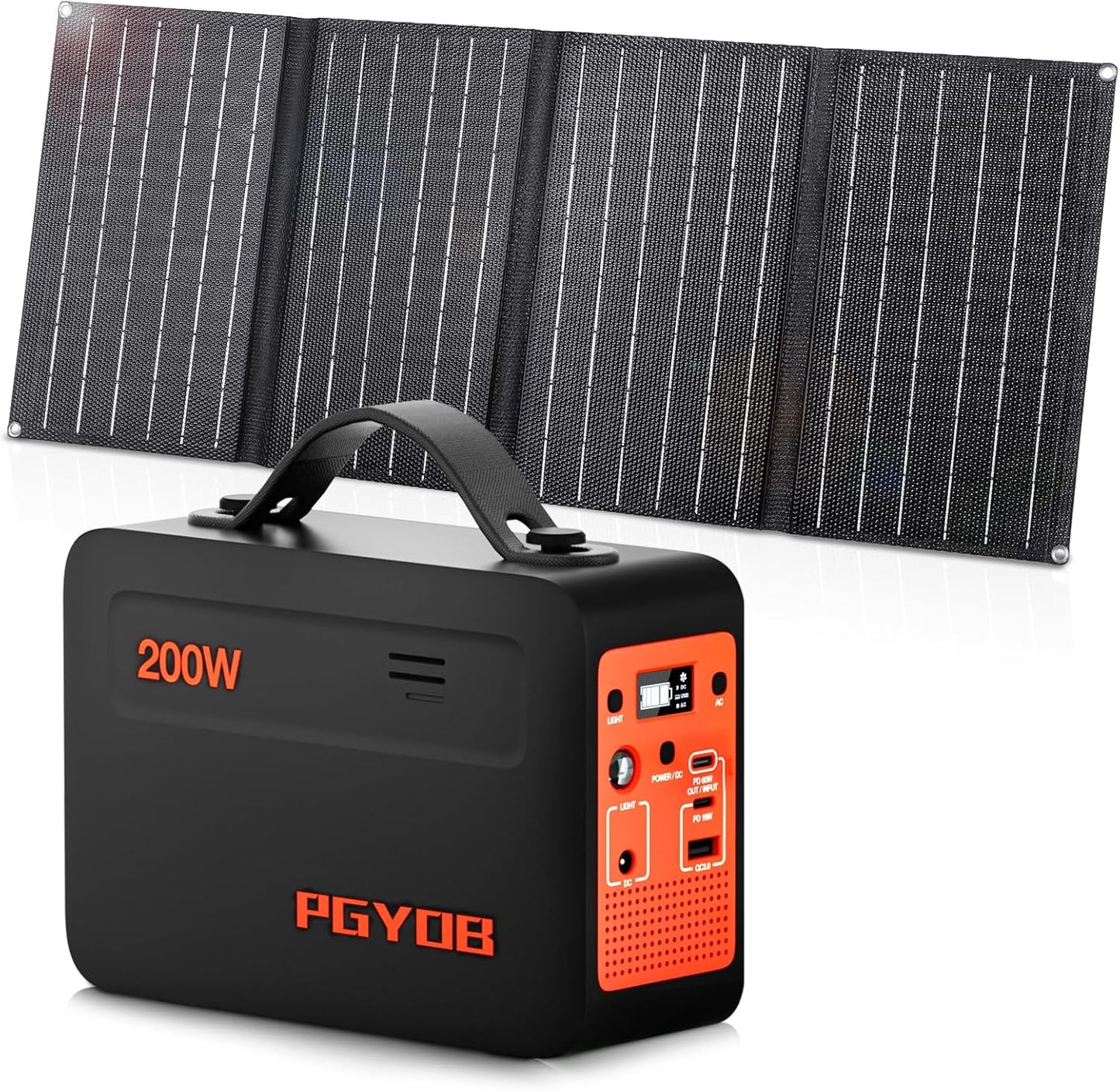 200W Solar Power Station: Portable, Reliable Backup