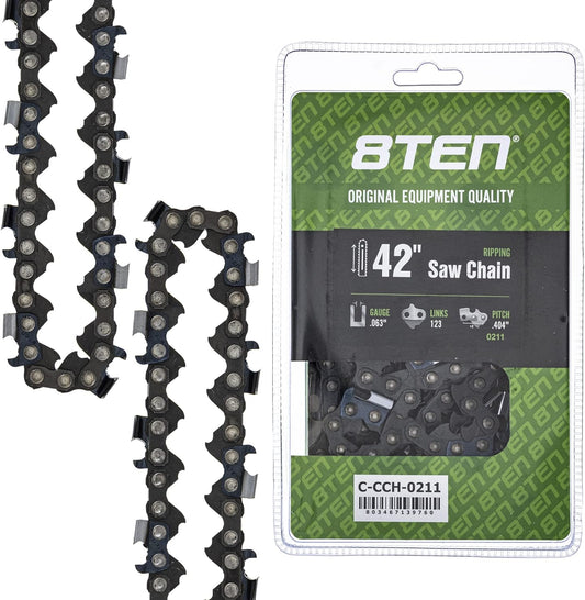 8TEN Ripping Chainsaw Chain 42 Inch for Stihl 084 088 MS880