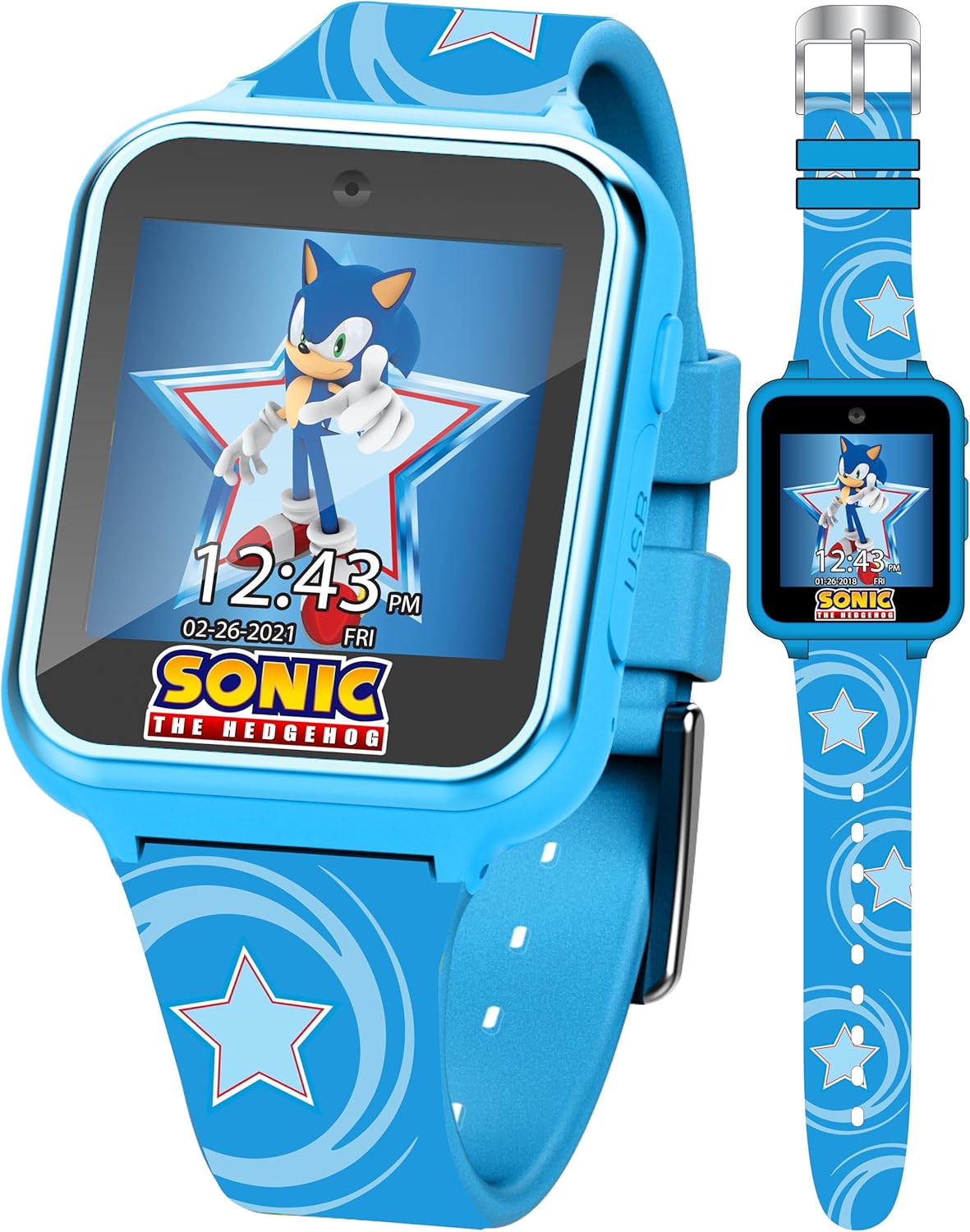 SEGA Sonic Smart Watch - Interactive Fun for Kids