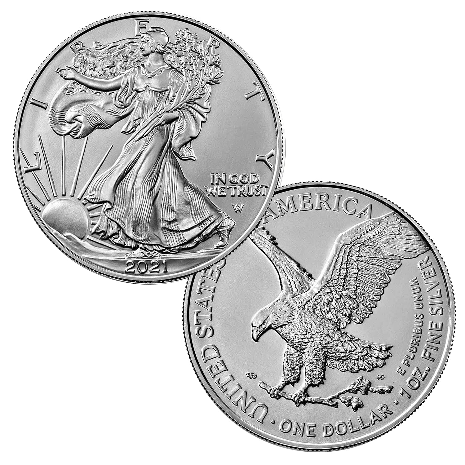 US Mint 2021 $1 American Eagle Silver Bullion Coin Review