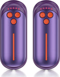 Rechargeable Hand Warmers 2 Pack - Portable 6000mAh Heat