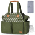 Lekebaby Diaper Tote Large Waterproof Mommy Bag - Travel Ready