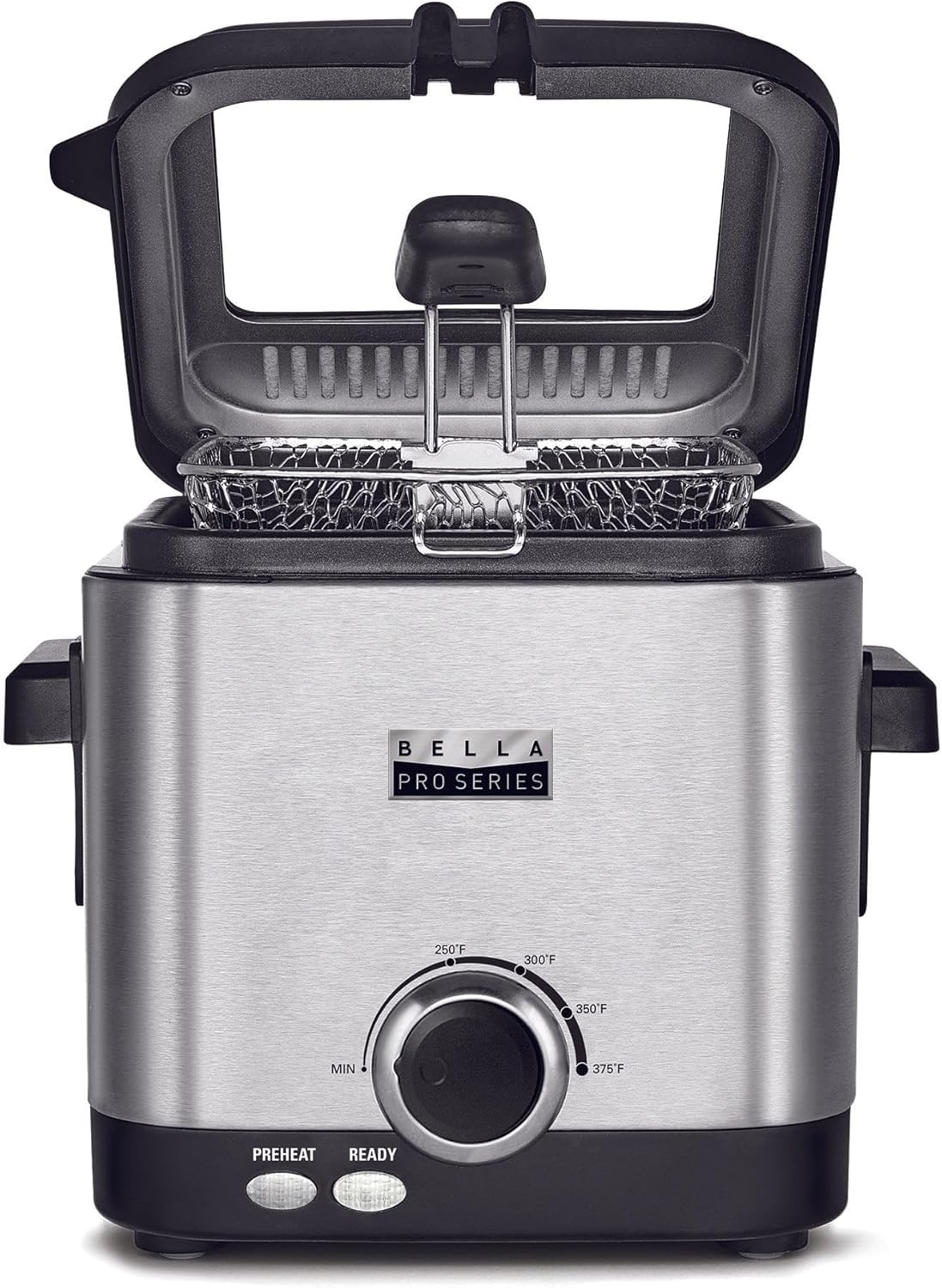 BELLA Pro Series 1.6-qt. Deep Fryer - Crispy Delights in Stainless Steel