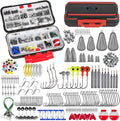 THKFISH 248pcs Fishing Accessories Kit - Compact Tackle Set