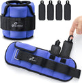 Sportneer Adjustable Ankle and Wrist Weights 2-10 lbs Set - Secure Fit