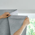 Adhesive Curtain 100% Blackout Curtains - No Drilling, Multi-Scene