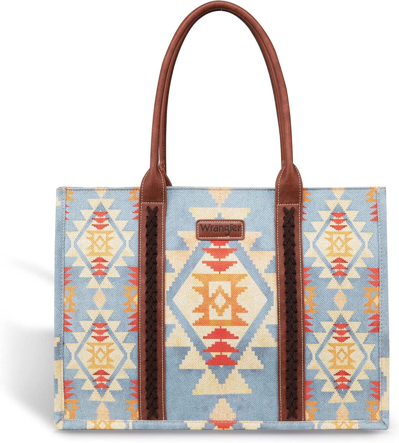 Montana West Wrangler Tote Bag for Women - Stylish Aztec Design