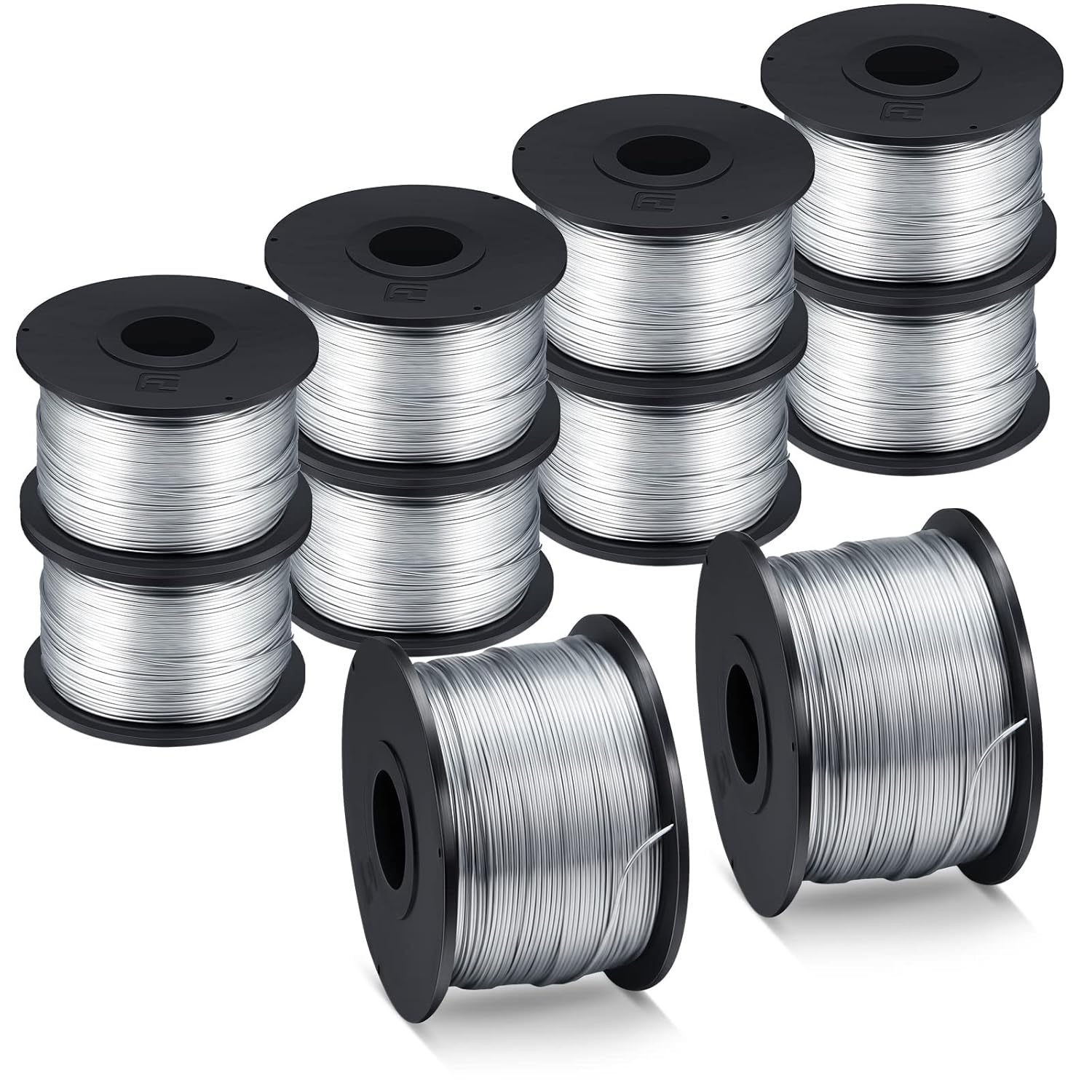 Shimeyao 10 Rolls Rebar Tie Wire Tool for Automatic Twister