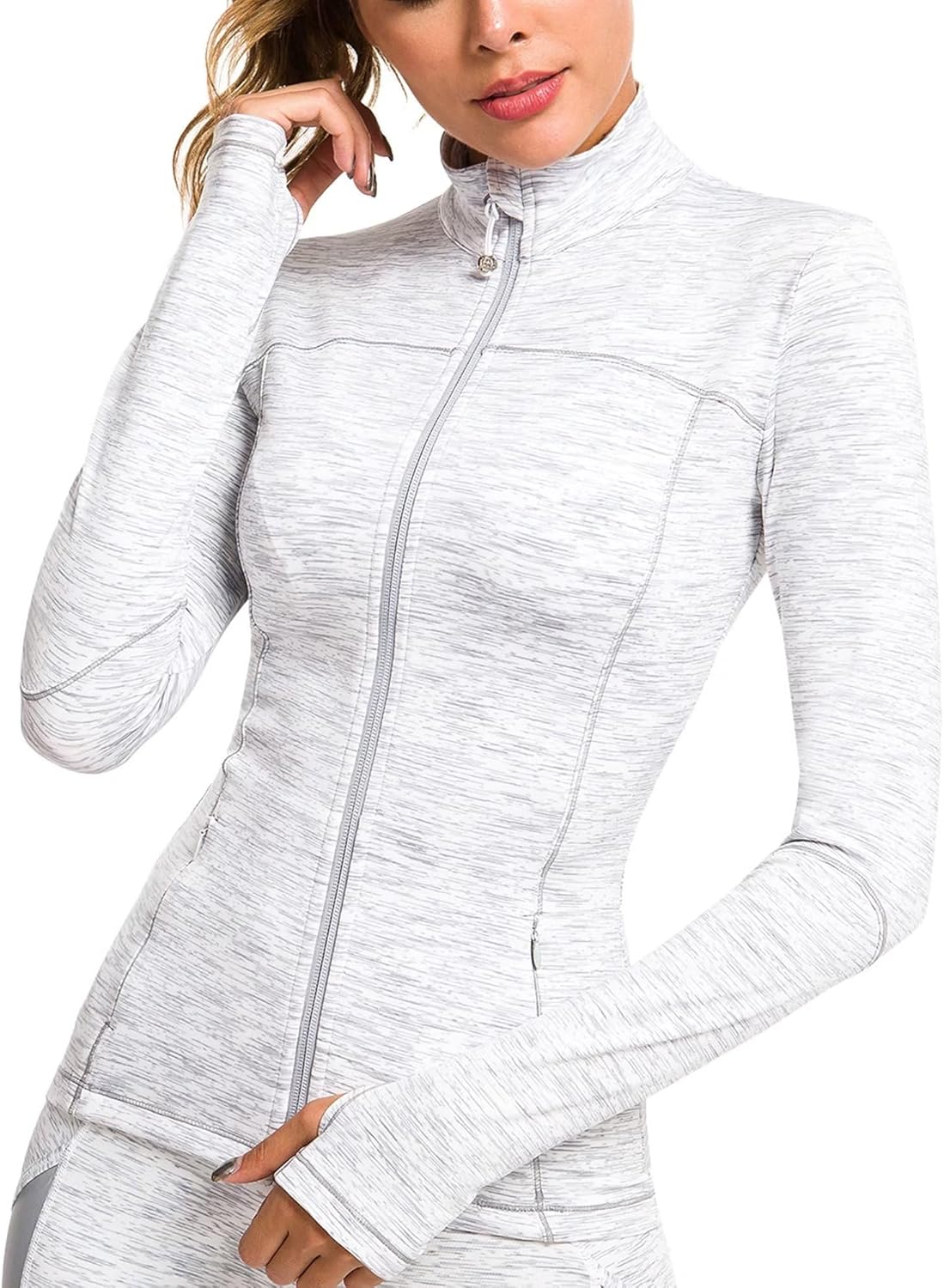 QUEENIEKE Womens Running Jackets for Yoga and Workout Activities