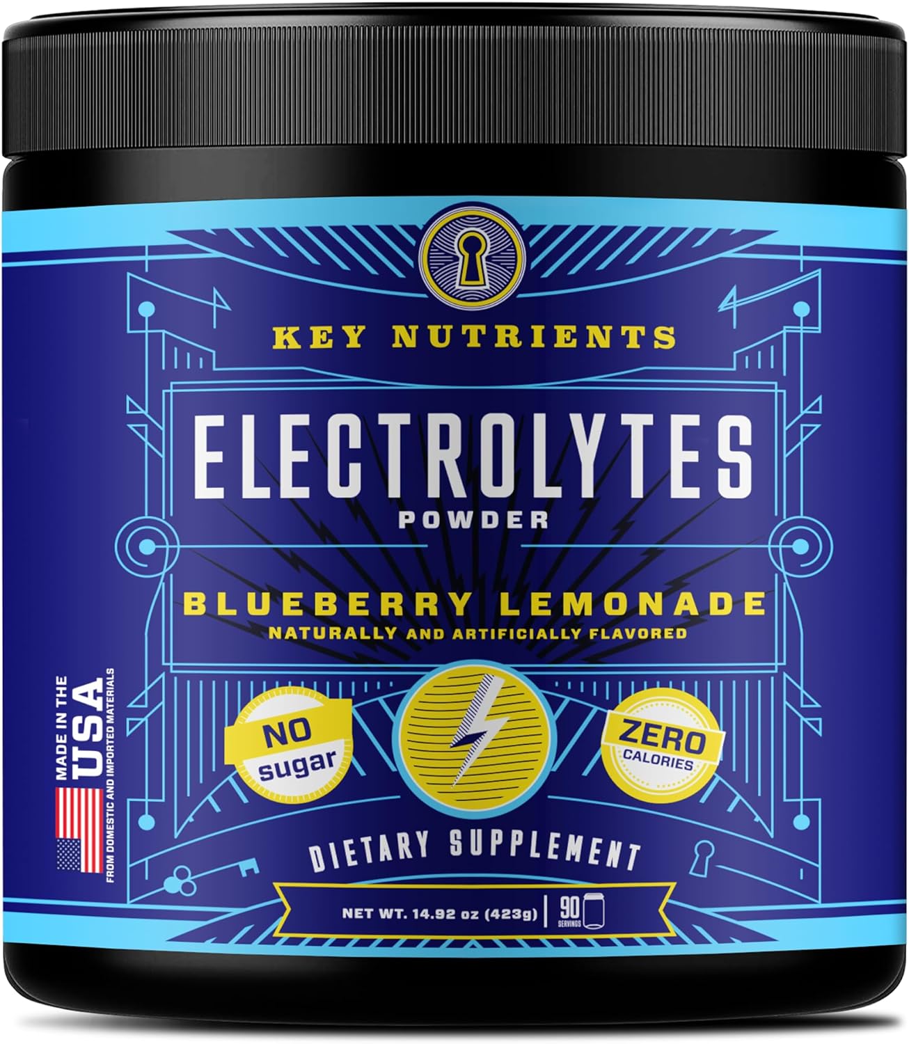 KEY NUTRIENTS Electrolytes Powder for Hydration and Energy