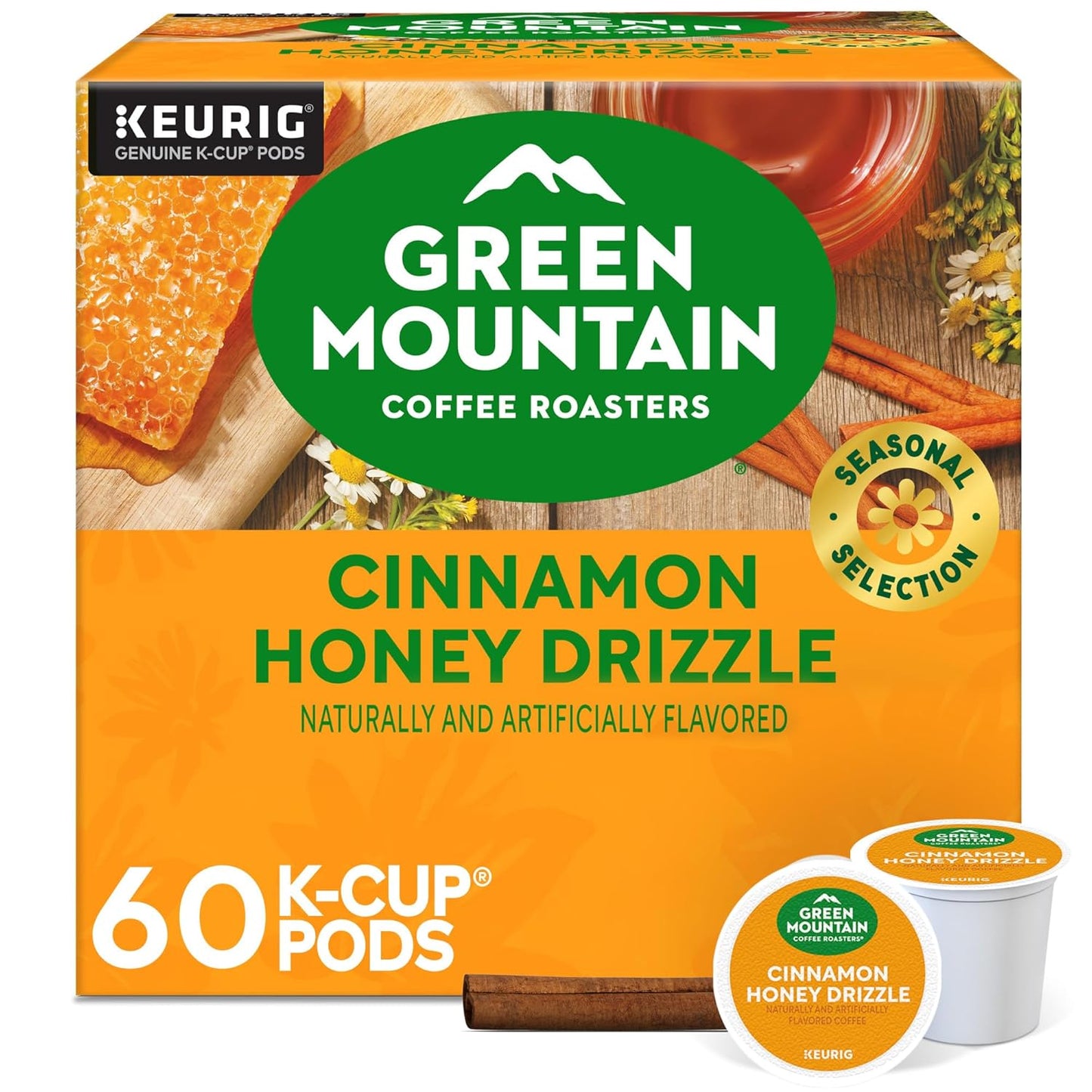 Cinnamon Honey Drizzle Coffee Pods for Keurig - Limited Time Offer