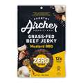 Grass Fed Beef Jerky Mustard BBQ - Zero Sugar Snack Pack