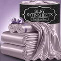Satin Bed Sheets King Size - Soft, Wrinkle-Free Luxury
