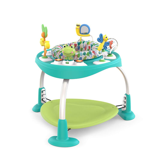 Bounce Baby 2-in-1 Jumper & Table - Playful Pond Green